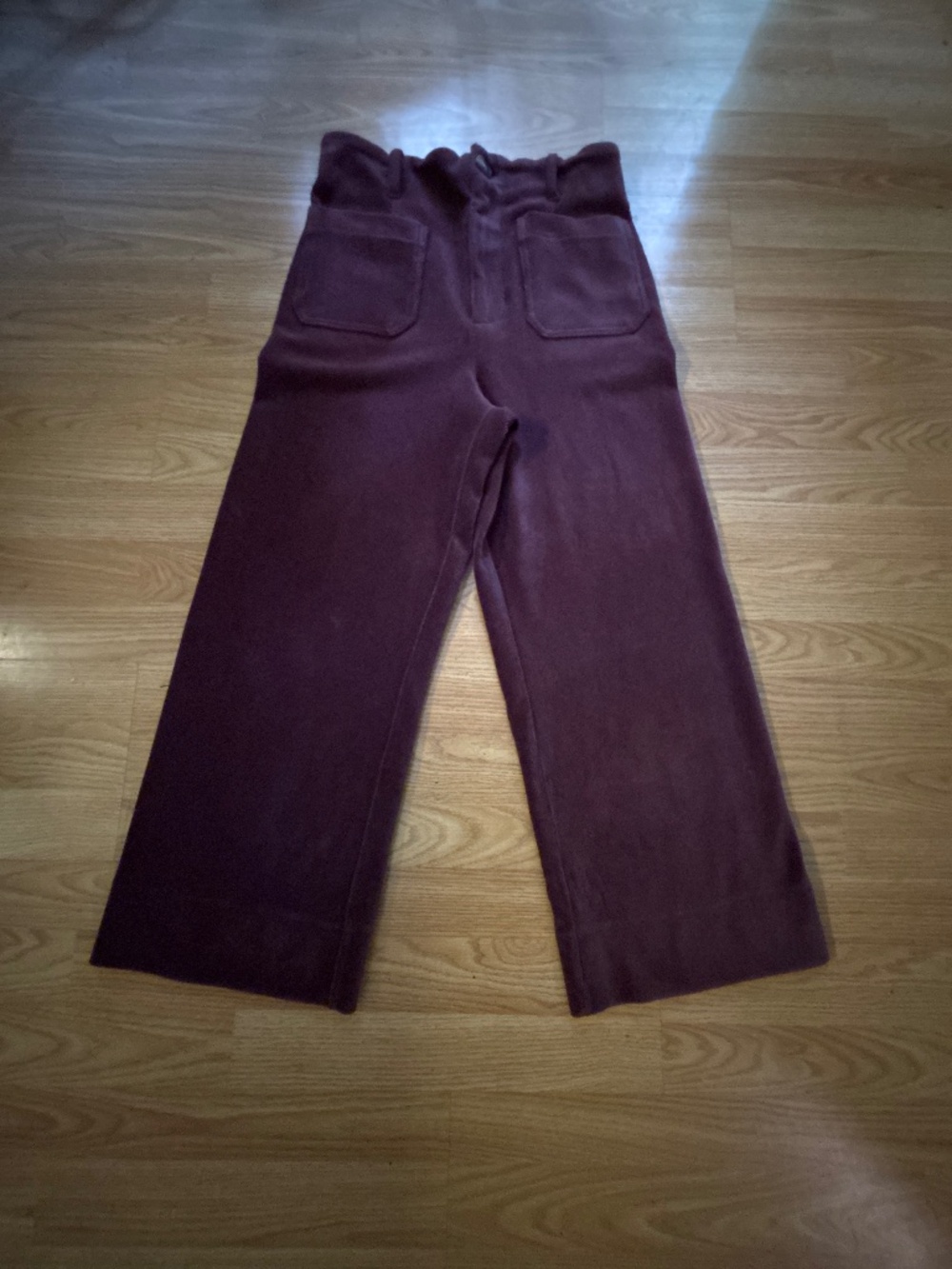 Lauren Conrad High Waisted Wide Leg Crops Size 10